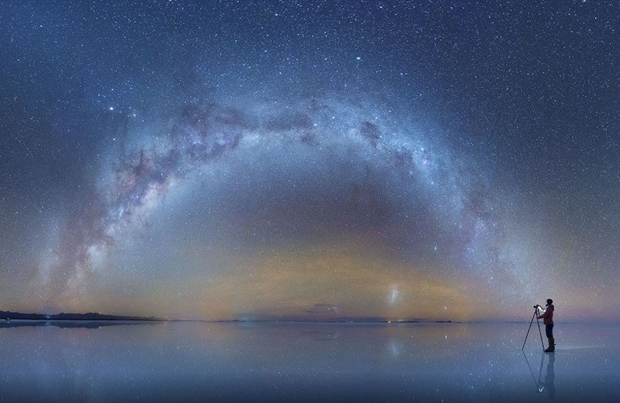 تصاویری شگفت‌انگیز از کهکشان راه‌شیری